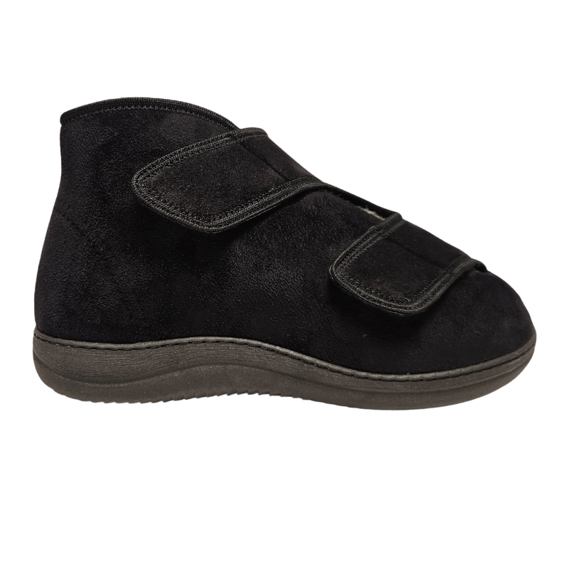 Extro Style scarpa terapeutica con fodera in lana - Nera
