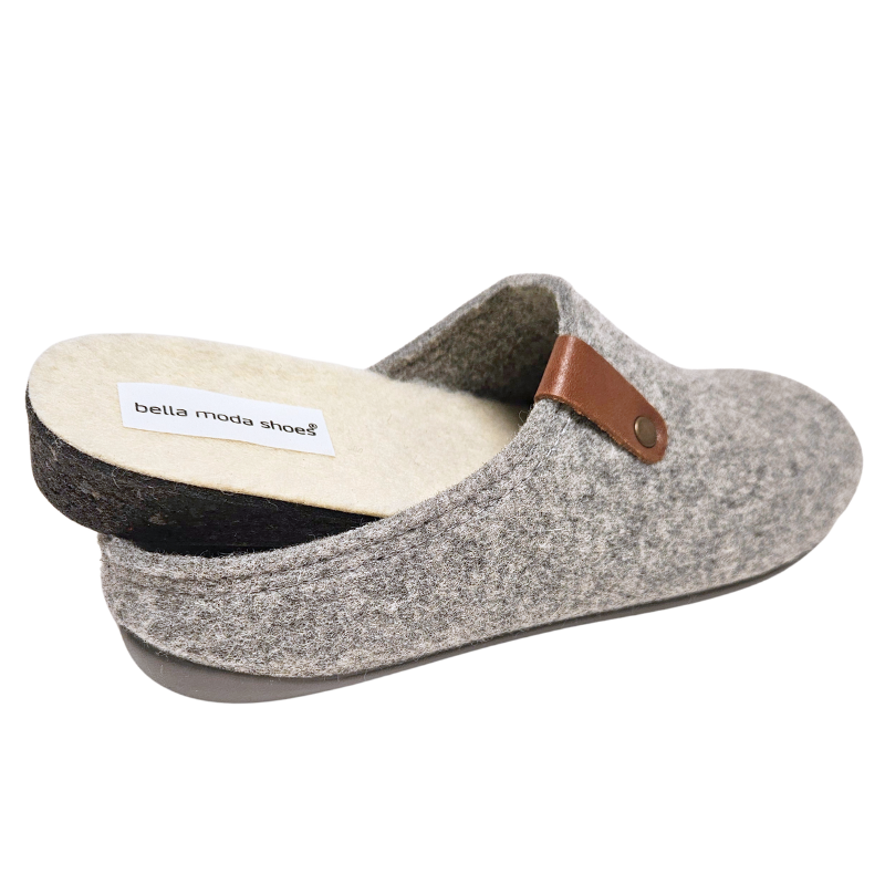 Bella Moda pantofole da donna - Grigie