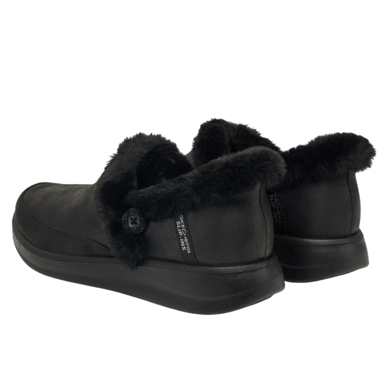Skechers slip-in pantofole da donna - Nero