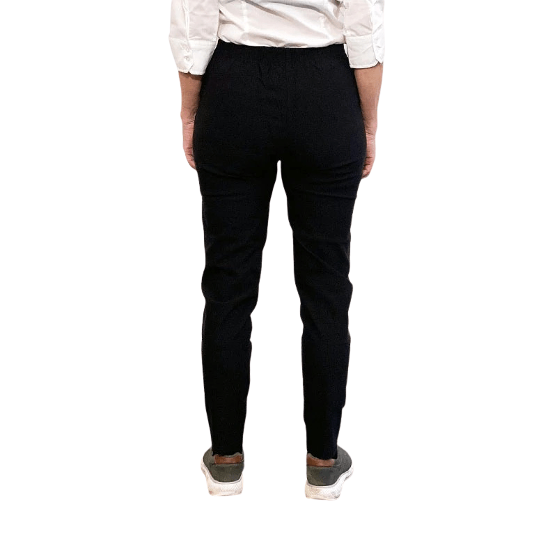 Damebukser med elastikkant - Sort