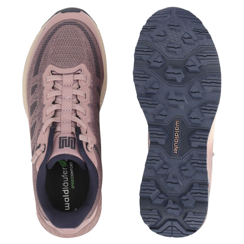 Waldläufer sneaker da donna impermeabile - Rosa