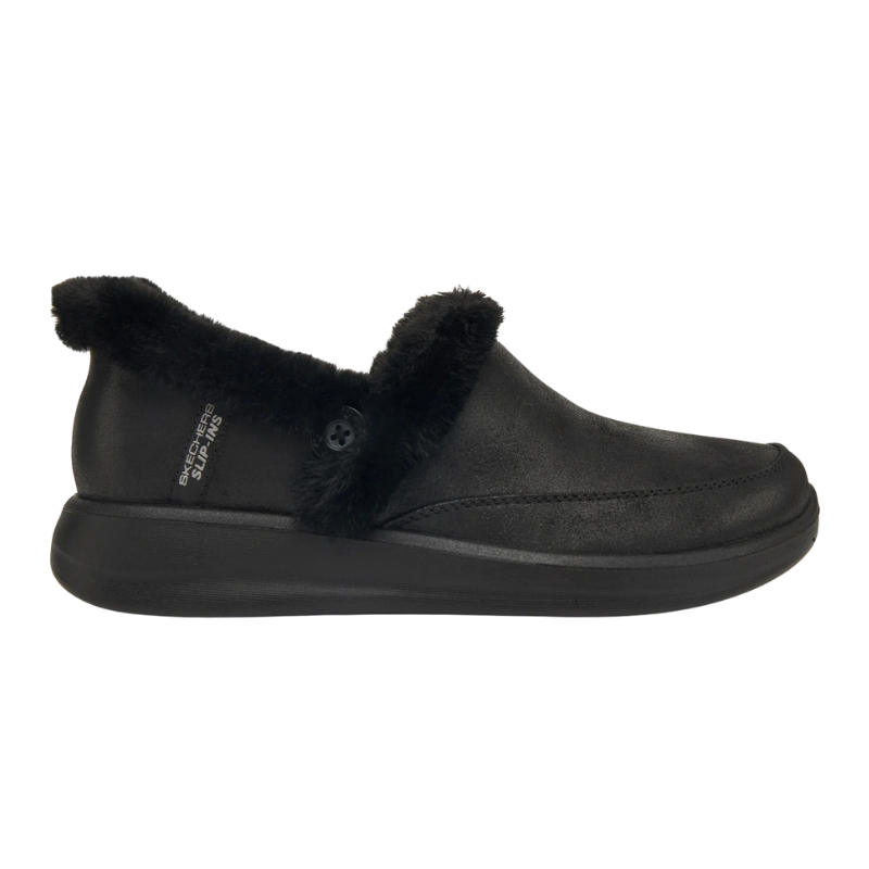 Skechers slip-in pantofole da donna - Nero