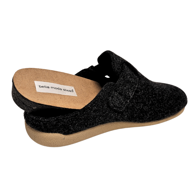 Bella Moda pantofole da donna - Antracite