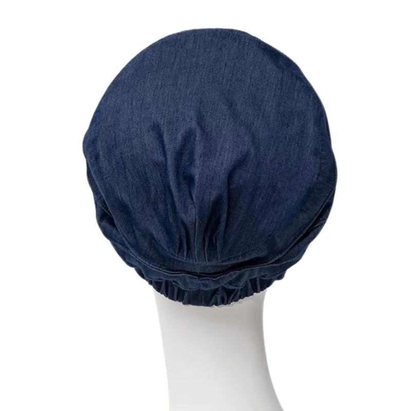 Turbante da yoga - Denim blu scuro