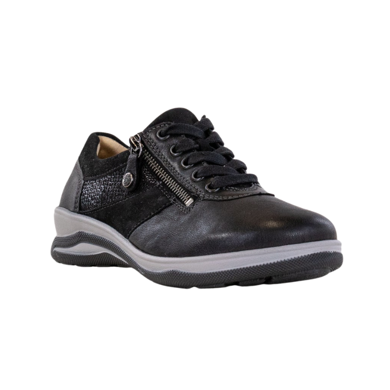 Sneaker da donna Fidelio con stretch -Nero