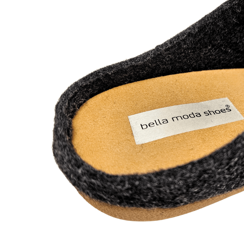 Bella Moda damehjemmesko - Antracit