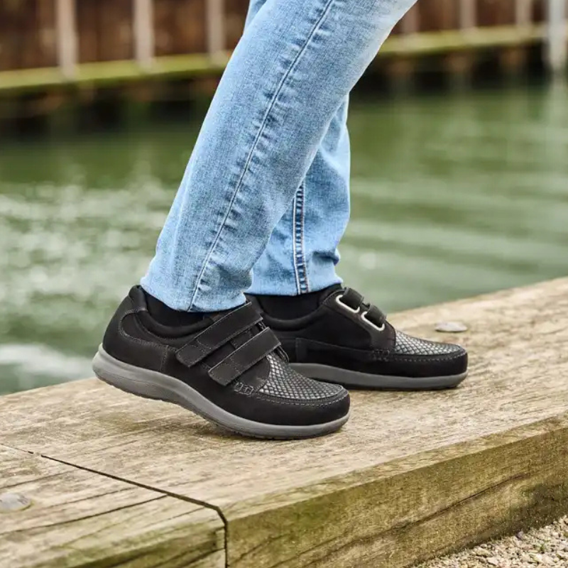 New Feet scarpa da donna ampia - Nero