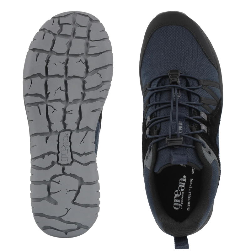 Green Comfort sneaker da uomo outdoor - Navy
