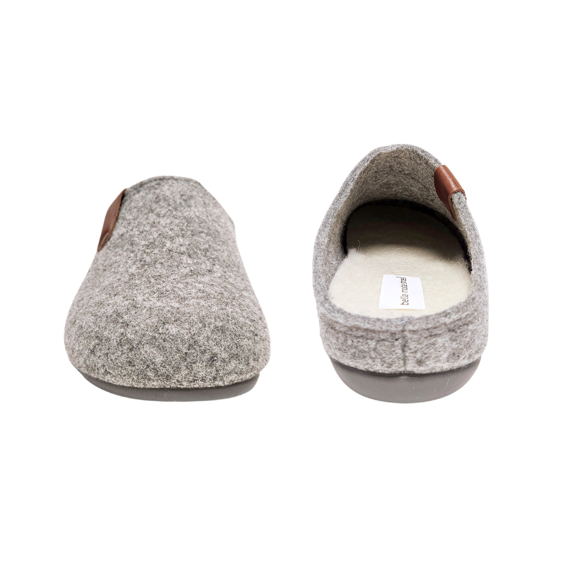 Bella Moda pantofole da donna - Grigie