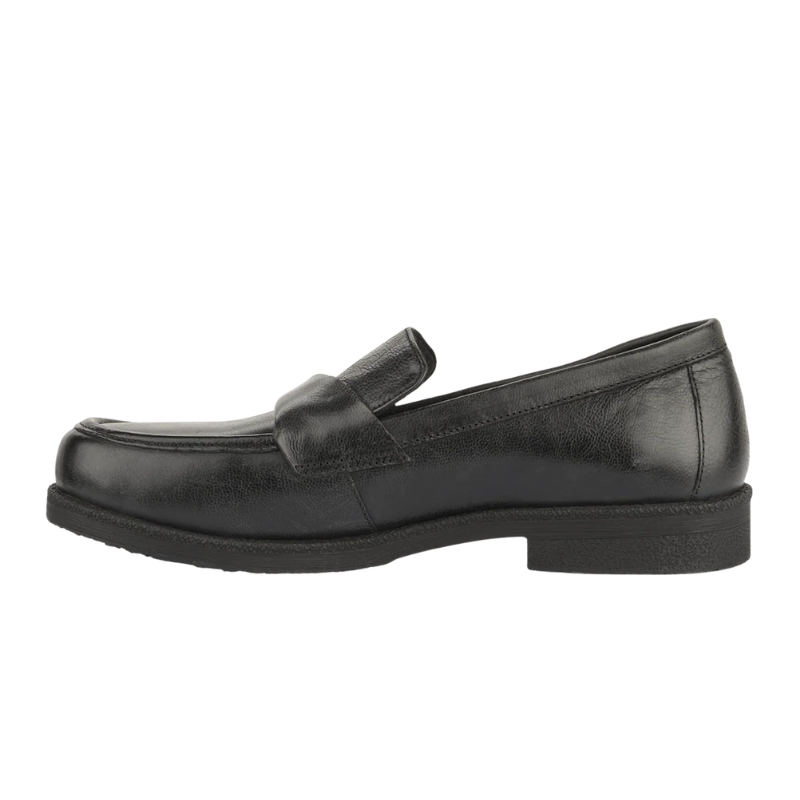 Green Comfort mocassino largo da donna - Nero