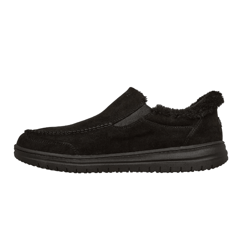 Skechers slip-in herrehjemmesko - Sort
