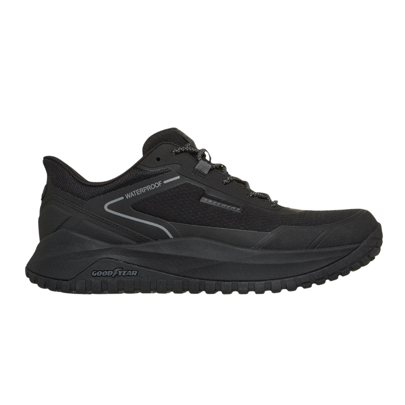 Skechers sporty slip-in sneaker da uomo - Nero