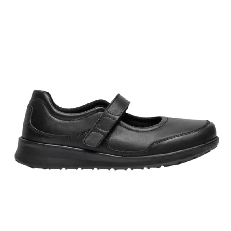 New Feet ballerina con velcro - Nero
