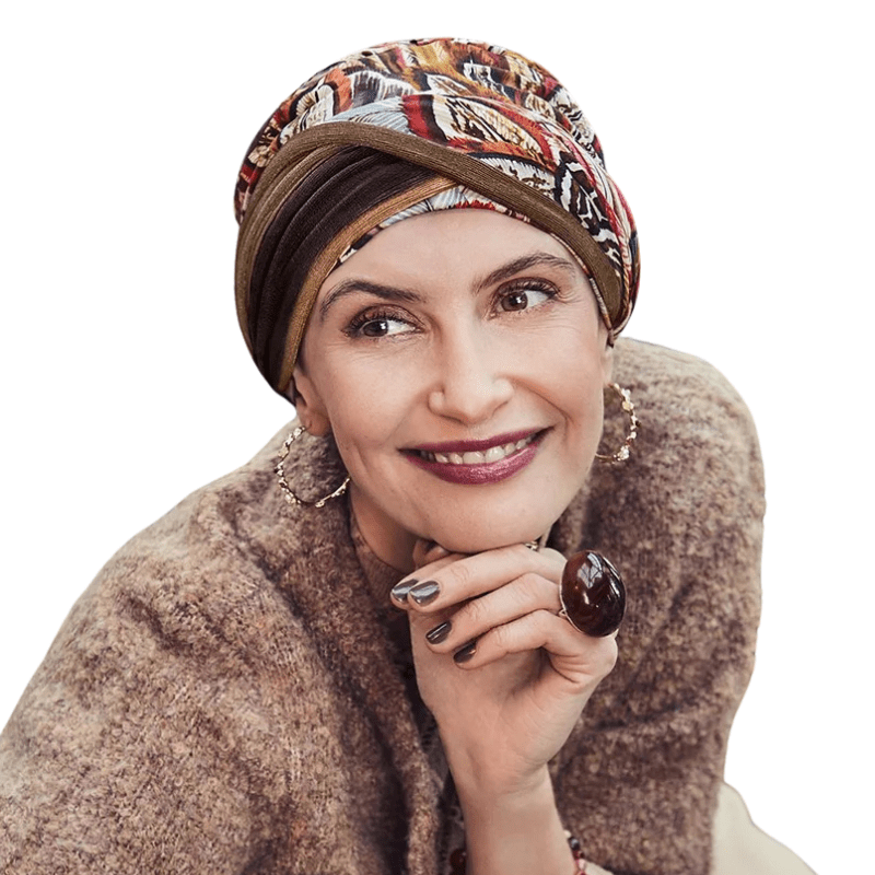 Shakti turban - Tribal Feathers