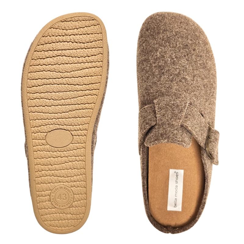 Bella Moda pantofole da donna - Beige