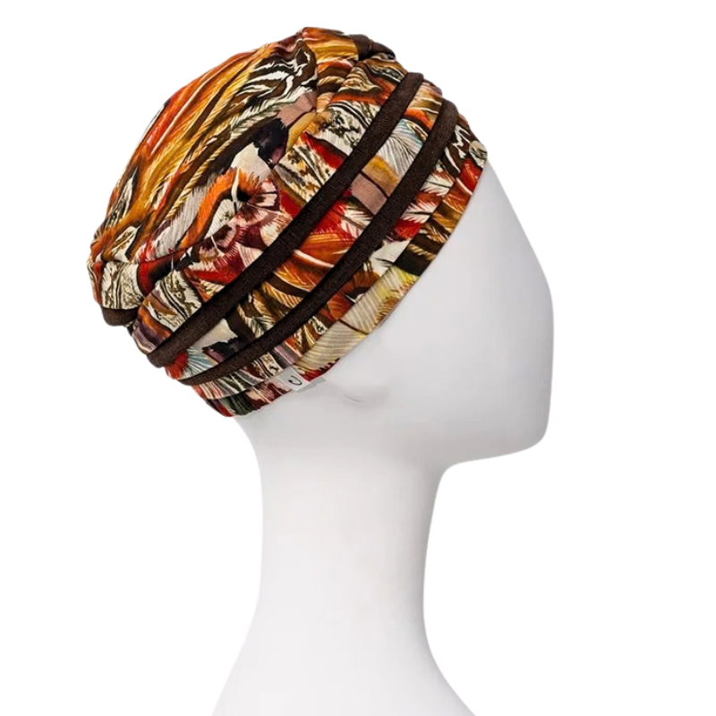 ERRORE? - 1331-4117 Shant turban. Tribal Feathers