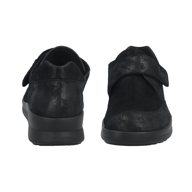 Berkemann damesko med velcro - Sort