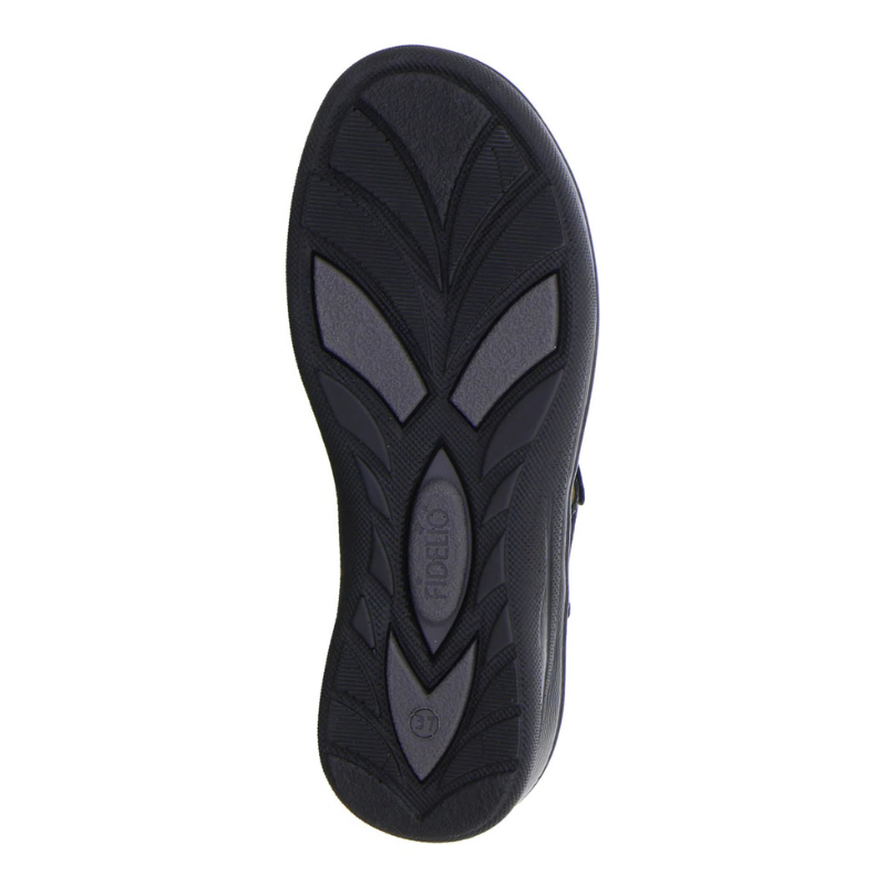 Scarpe Fidelio 496016-60 Nappa/Combinato Nero