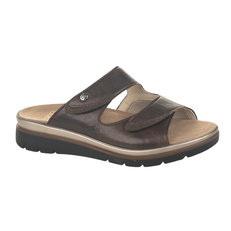 Fidelio pantofola donna - Marrone scuro