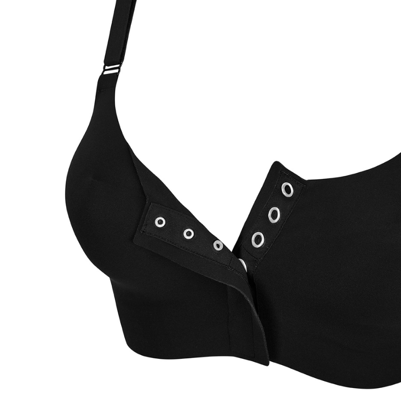 Reggiseno post-operatorio nero - Jackie