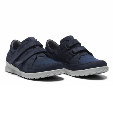 New Feet damesko med velcro - Mørkeblå