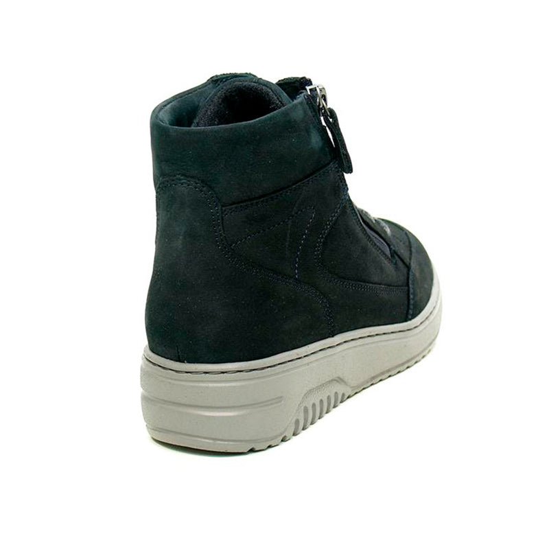 Hartjes foret damestøvle - Navy - Seniorshop