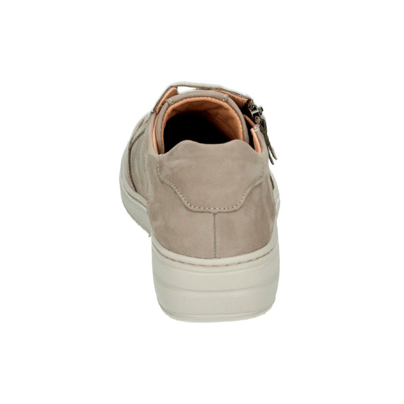 Hartjes damesneaker - Beige - Seniorshop