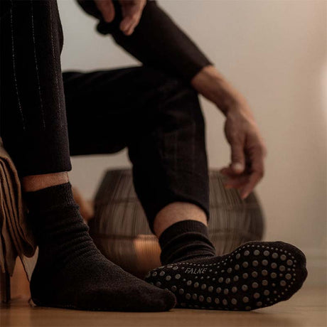 Homepads skridsikre strømper - Grå - Seniorshop