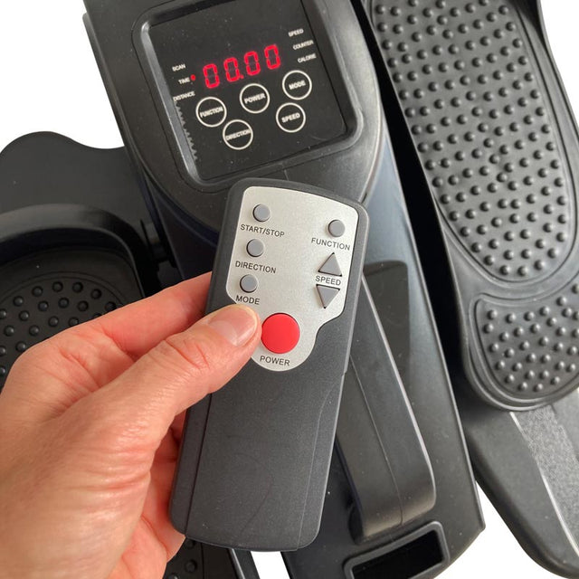 Elektrisk ellipsetræner med fjernbetjening - Seniorshop