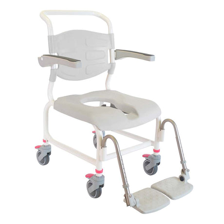Let badestol / Toiletstol på hjul - Seniorshop