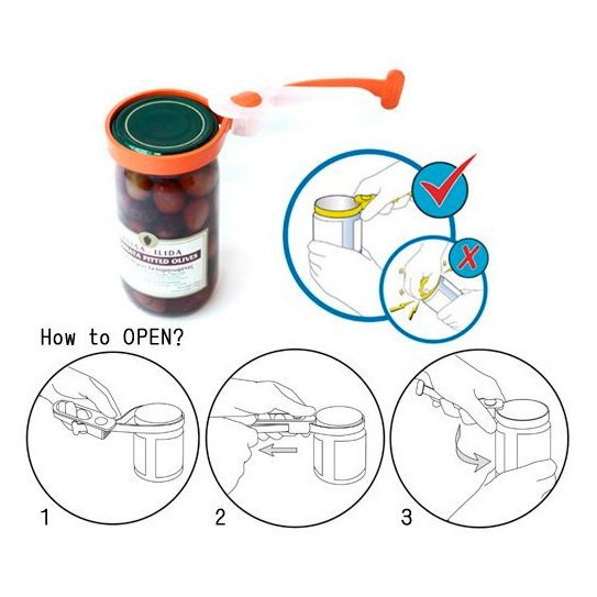 Lollipop glas - og flaskeåbner - Seniorshop