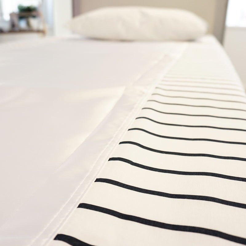Glidelagen med satin - 140x220 cm - Seniorshop
