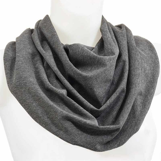 Honni tørklæde / Hagesmæk - Grå - Seniorshop