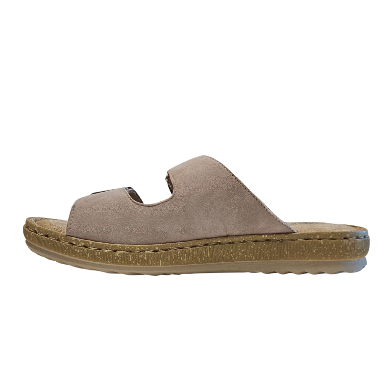 Relaxshoe pantofola da donna - Grigio caldo