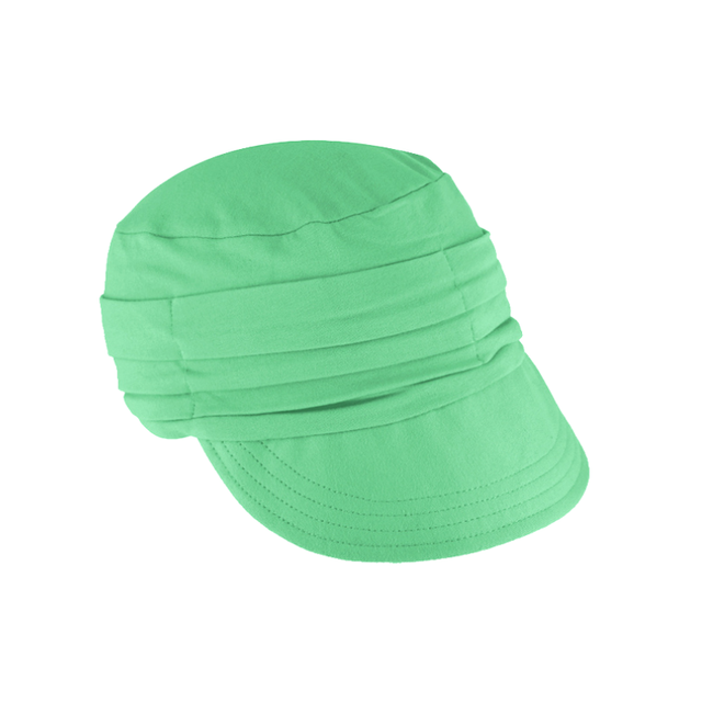 Berretto morbido con visiera - Verde