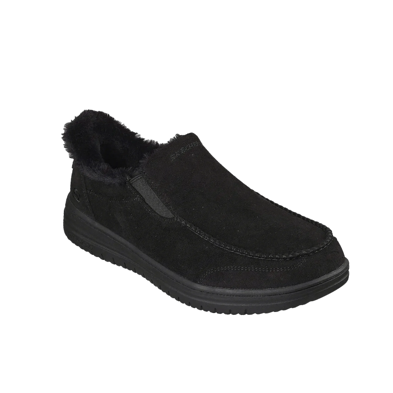 Skechers slip-in pantofole da uomo - Nero