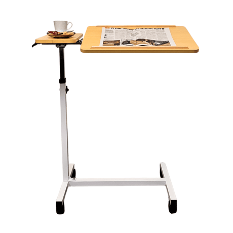 Sengebord med to bordplader