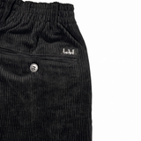 Pantaloni in velluto Murk nero