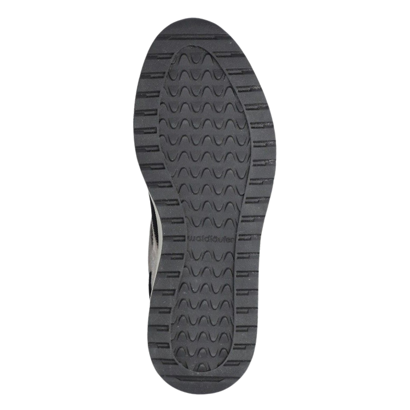 Scarpe in velour nubuck 'Jenna' in nero