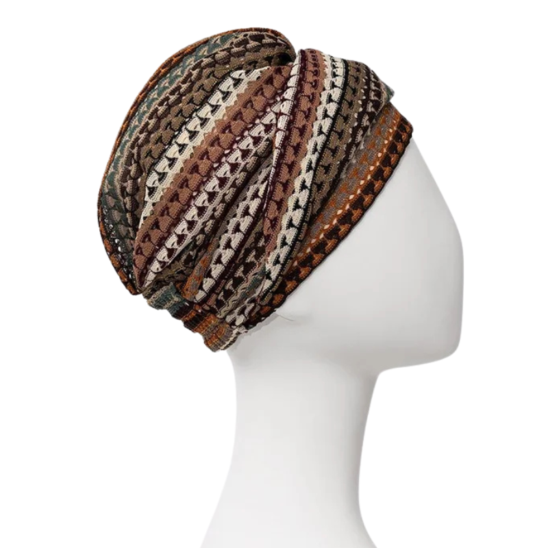 Sapphire Boho turbante - Autumn Lace