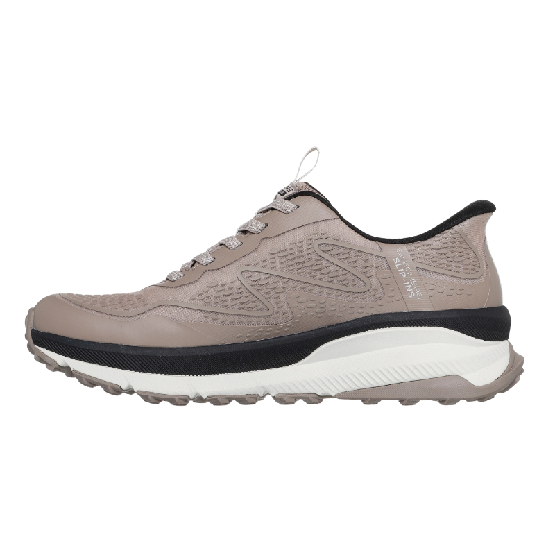 Skechers slip-in impermeabile da donna – Grigio marrone