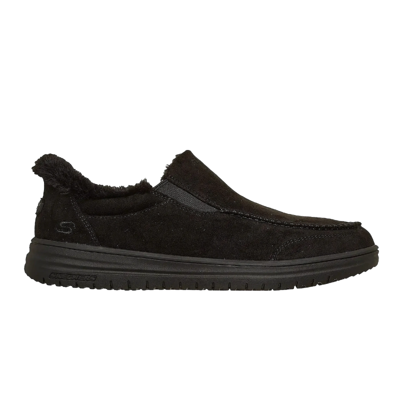 Skechers slip-in pantofole da uomo - Nero