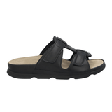 Berkemann dameslipper - Sort læder