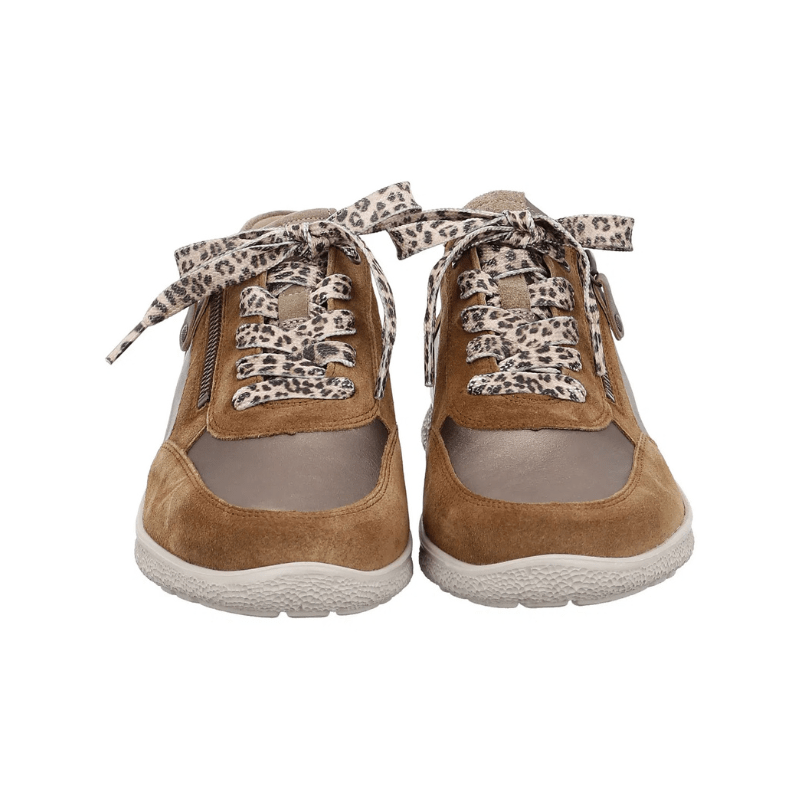 Hartjes damesneaker - Brun/bronze