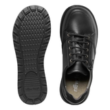 New Feet scarpe da donna con lacci e cerniera - Nero