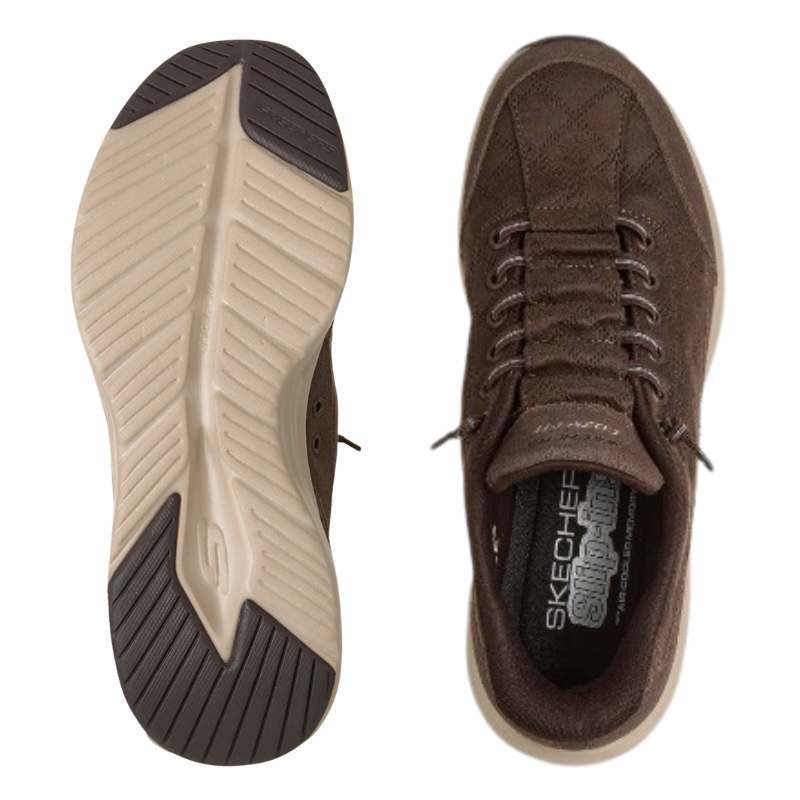 Skechers slip-in sneaker da donna - Marrone