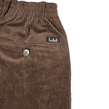 Murk Pantaloni in Velluto a Coste Marrone