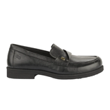 Green Comfort mocassino largo da donna - Nero