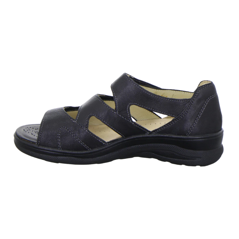 Scarpe Fidelio 496016-60 Nappa/Combinato Nero