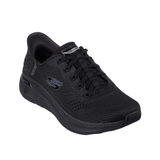 Skechers ampia slip-in scarpa da donna - Nero
